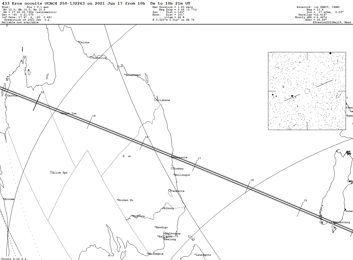 Eros Update Map