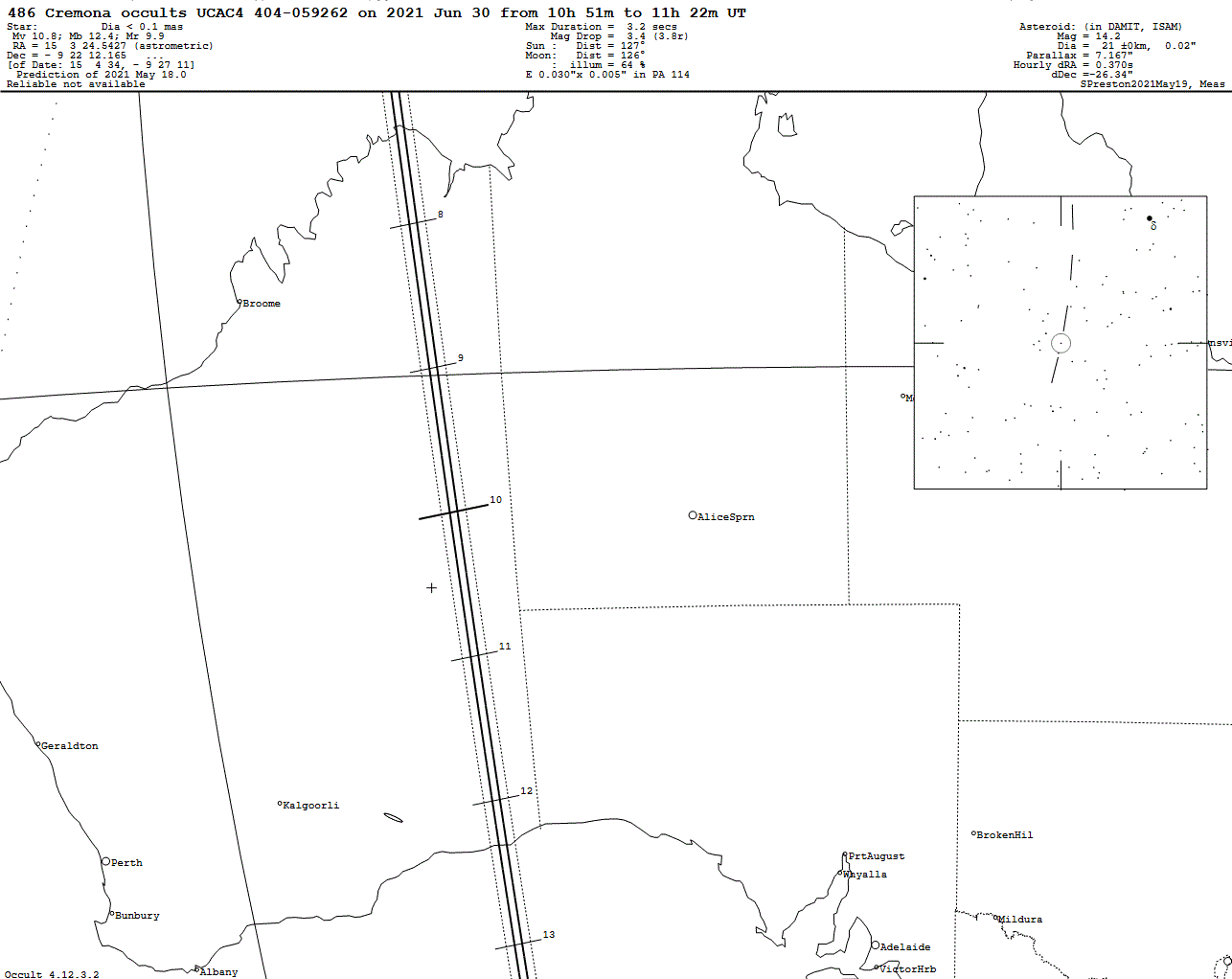 Cremona Update Map