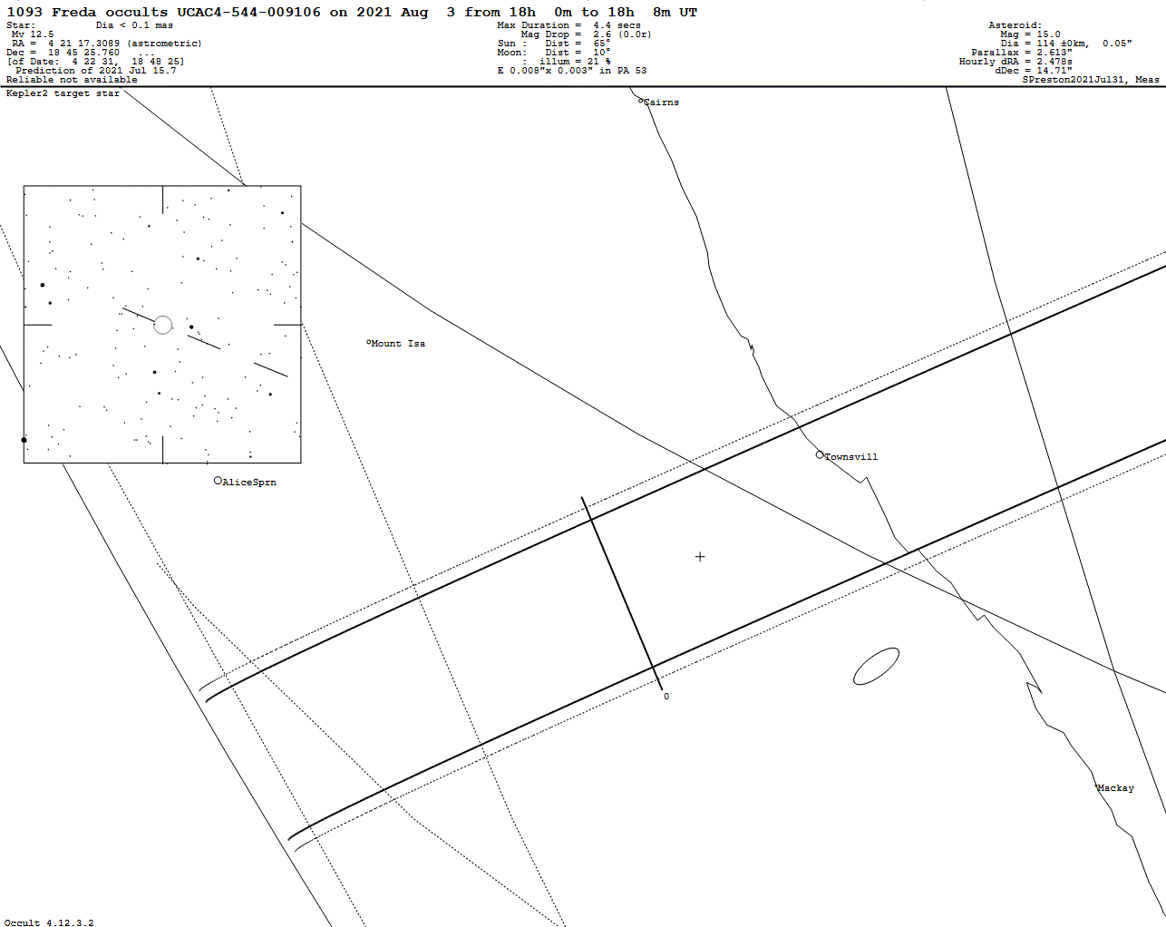 Freda Update Map