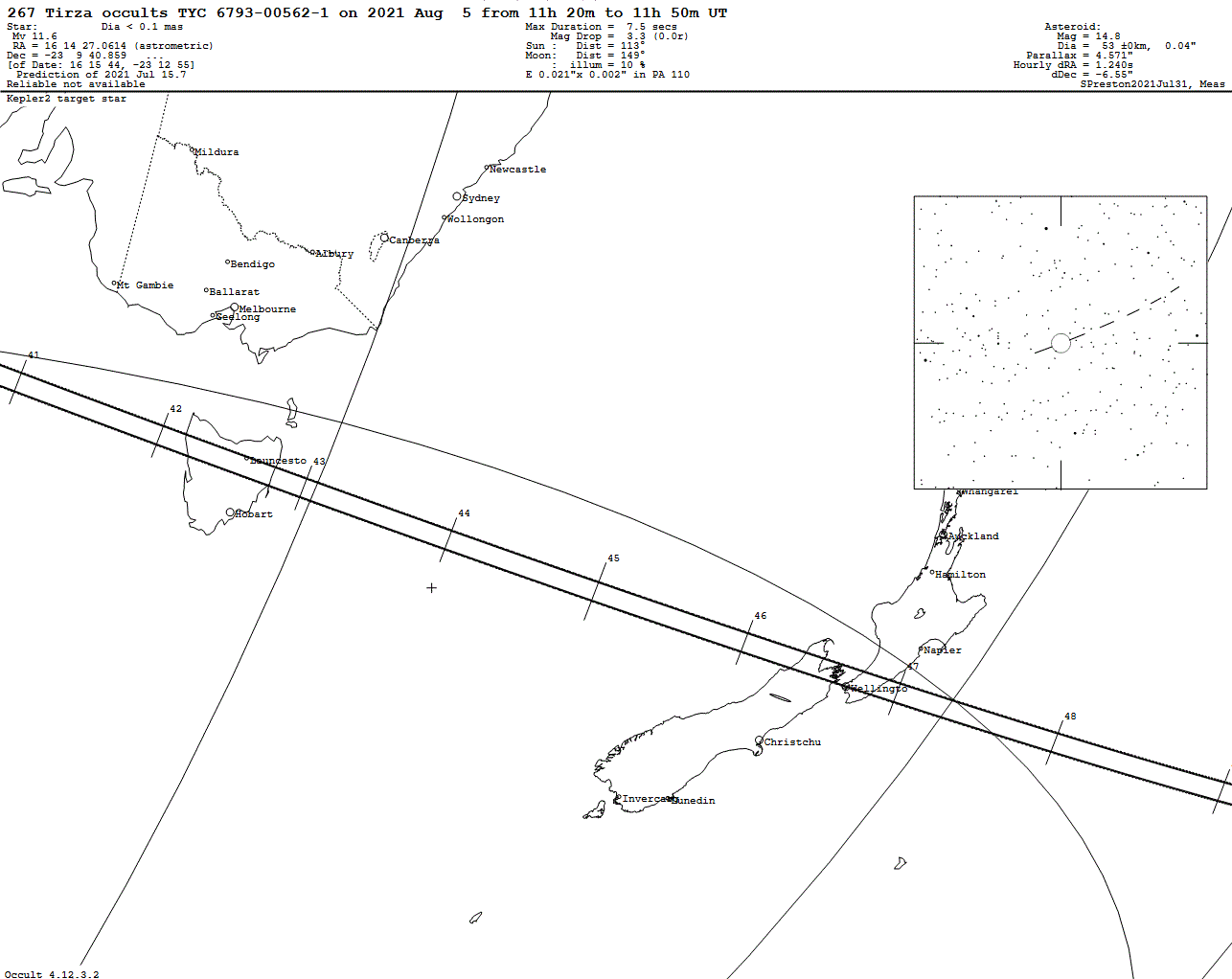 Tirza Update Map