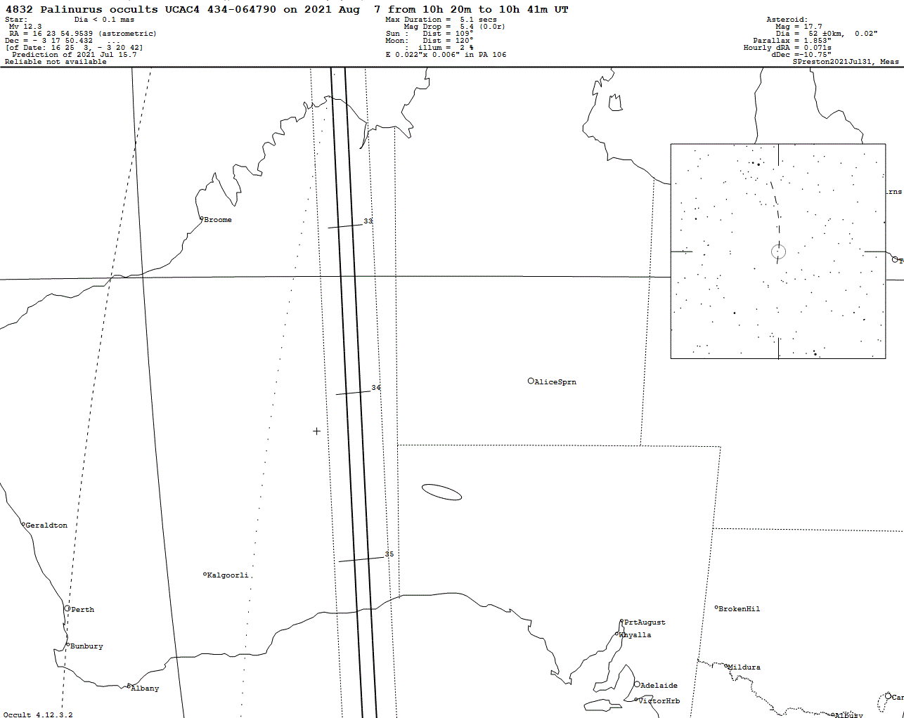 Palinurus Update Map