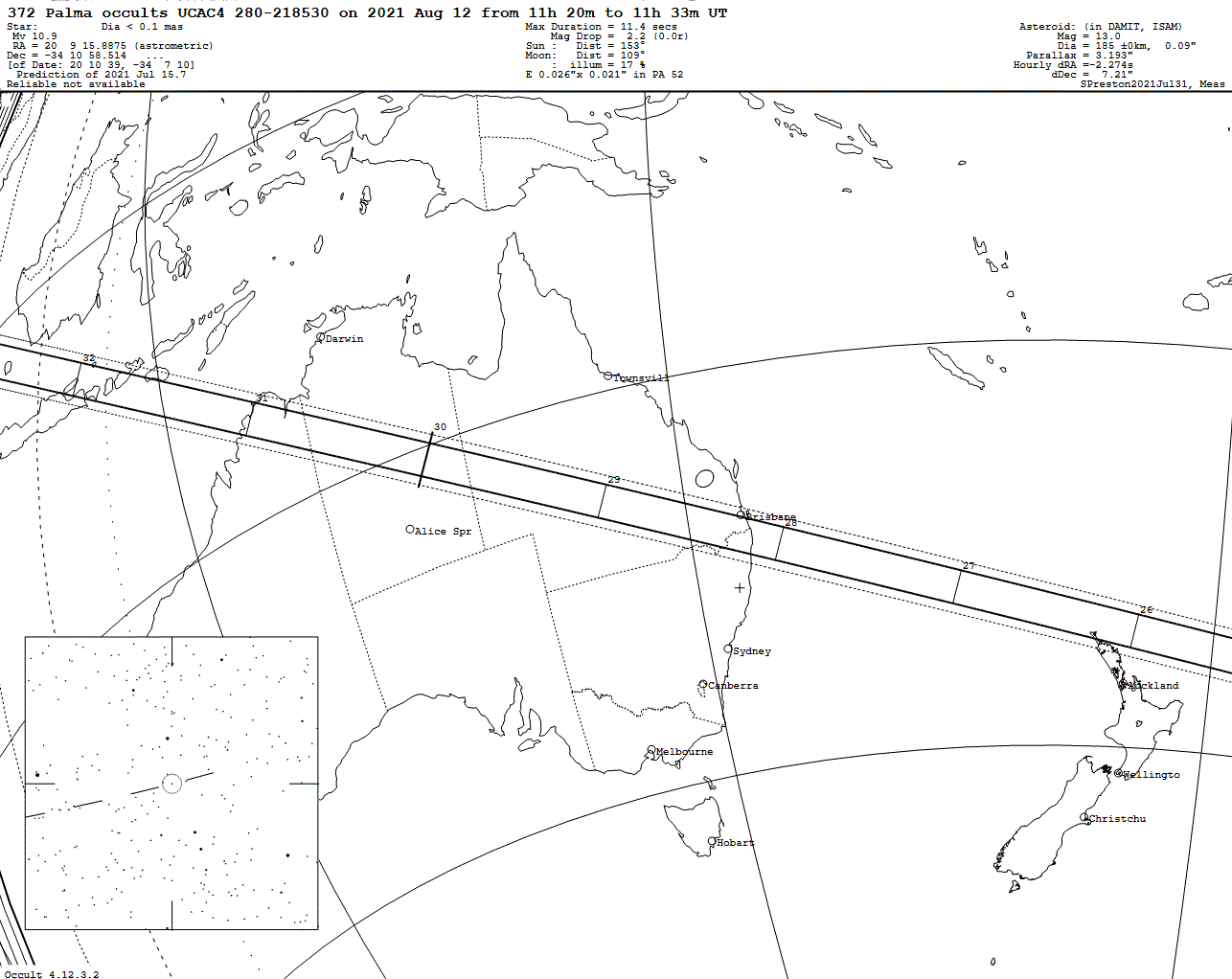 Palma Update Map