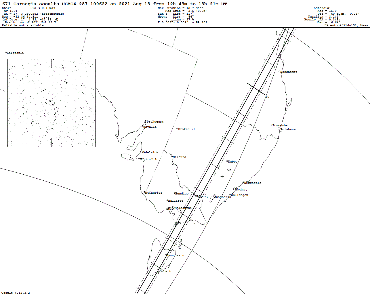 Carnegia Update Map