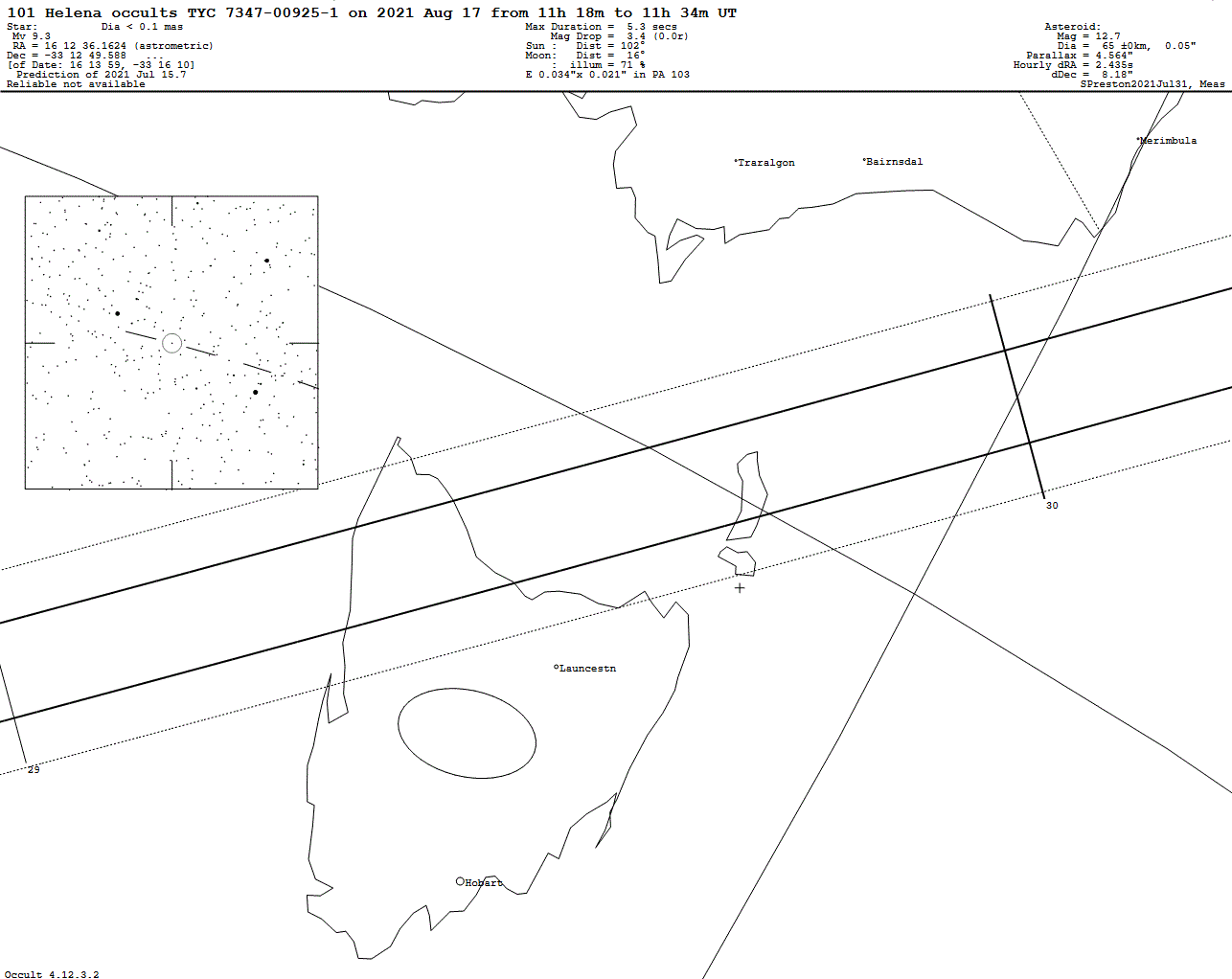 Helena Update Map