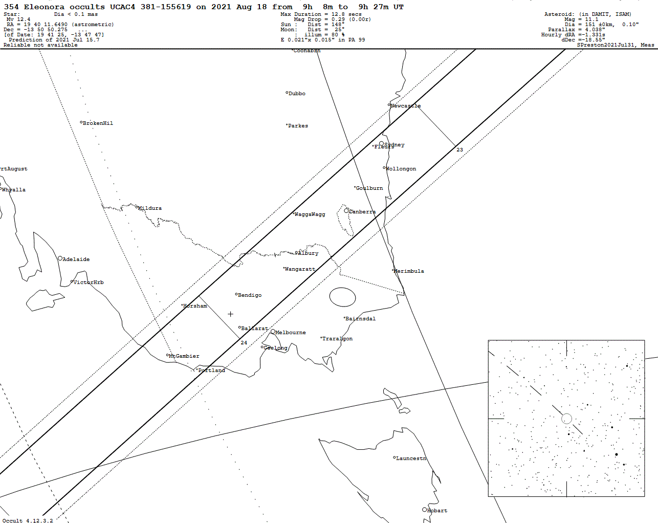 Eleonora Update Map