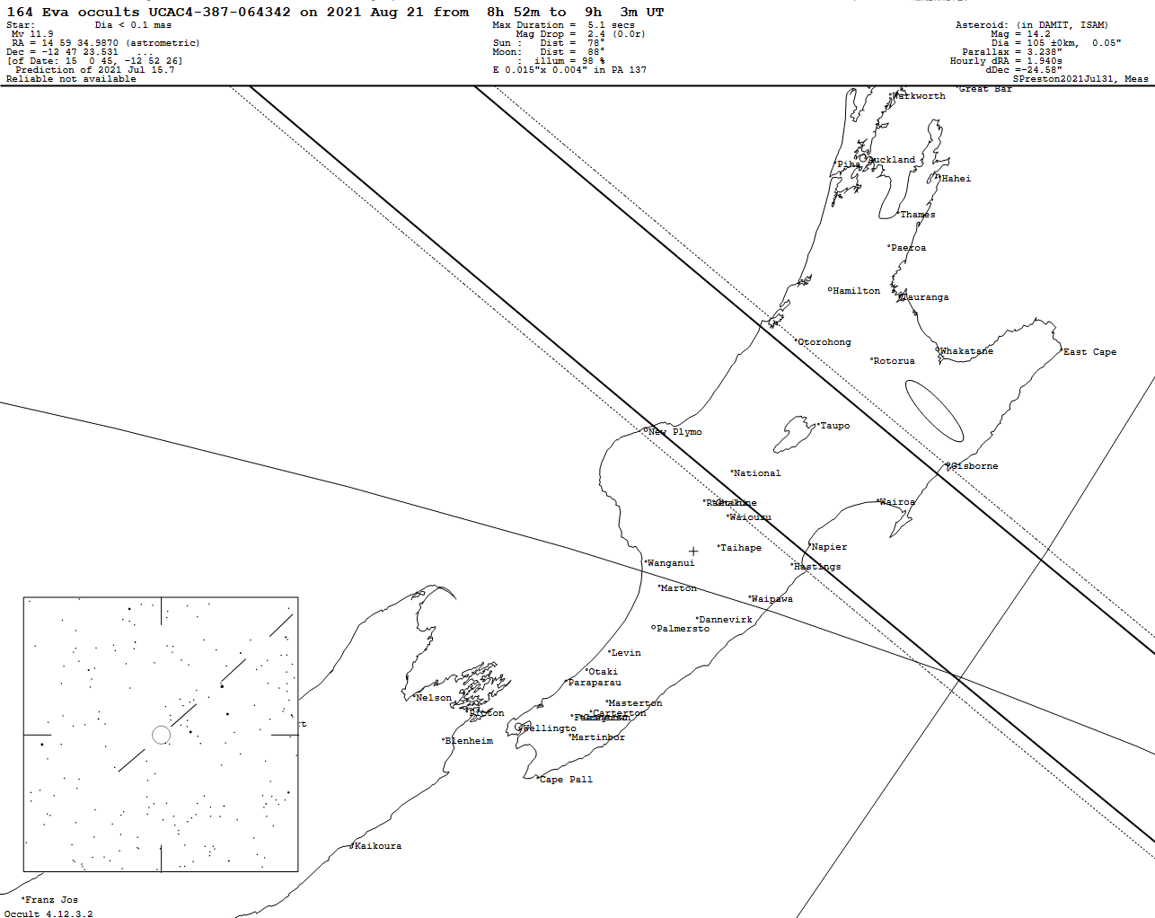 Eva Update Map