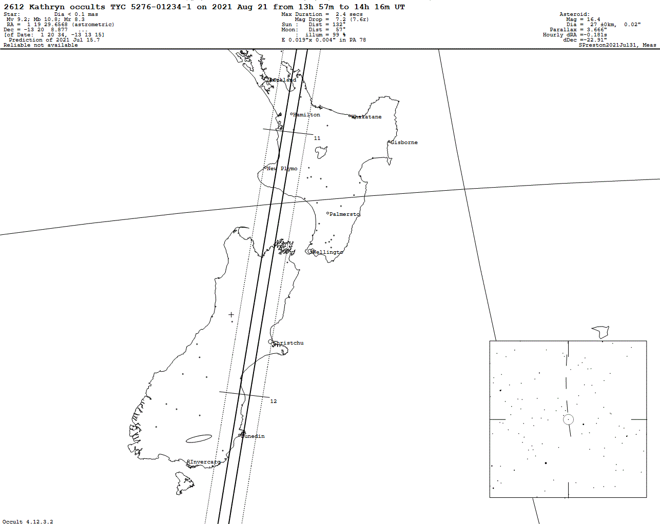 Kathryn Update Map