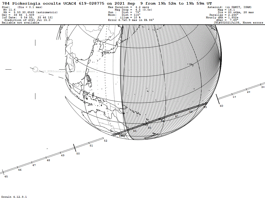 Pickeringia Update Map