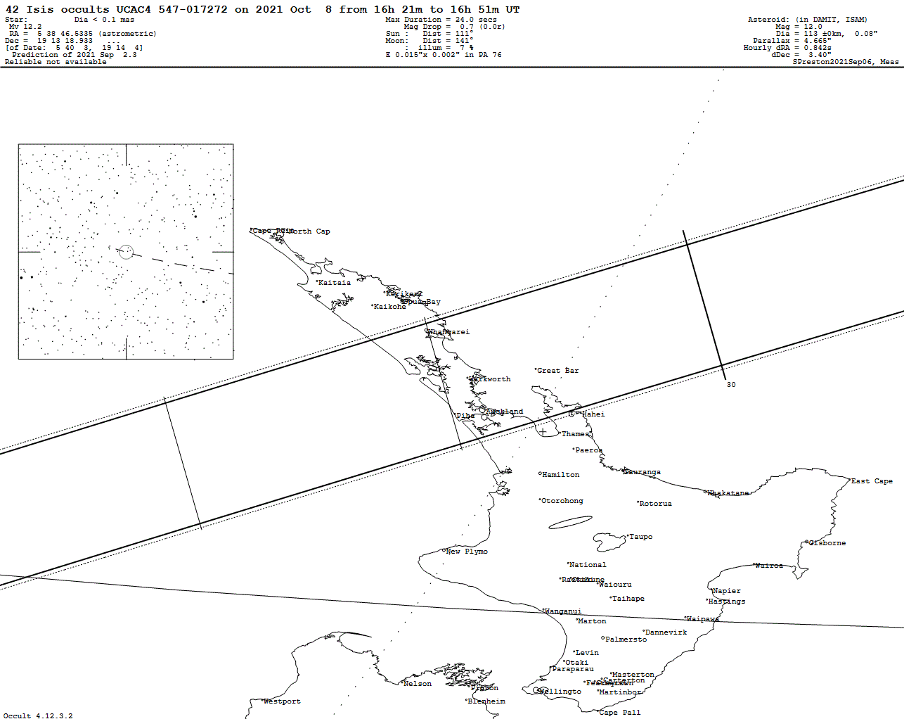 Isis Update Map