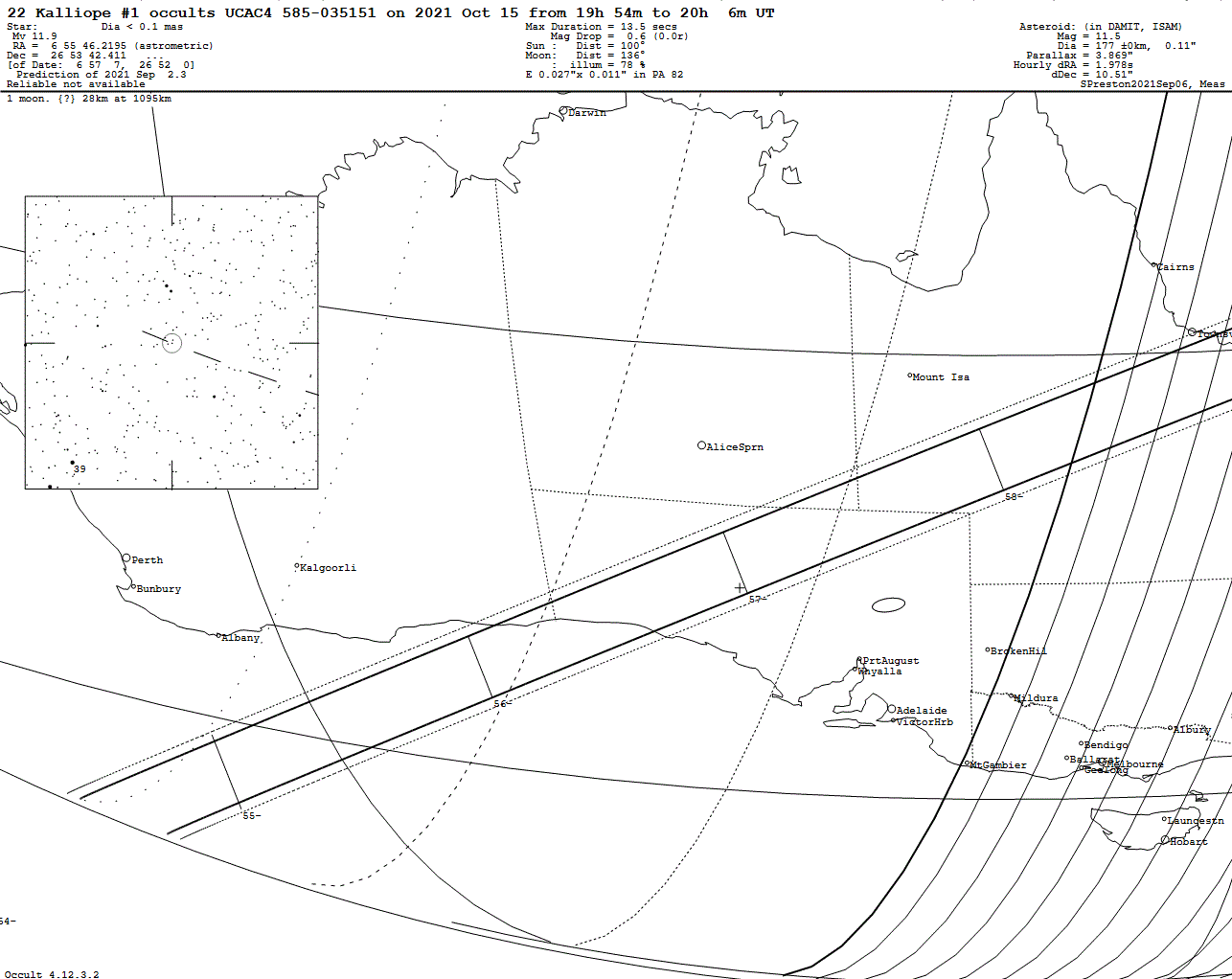 Kalliope Update Map