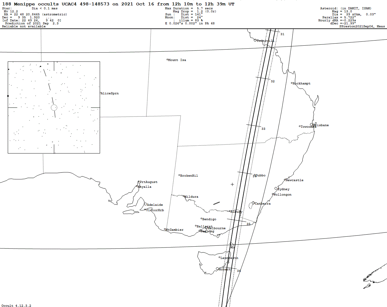 Menippe Update Map