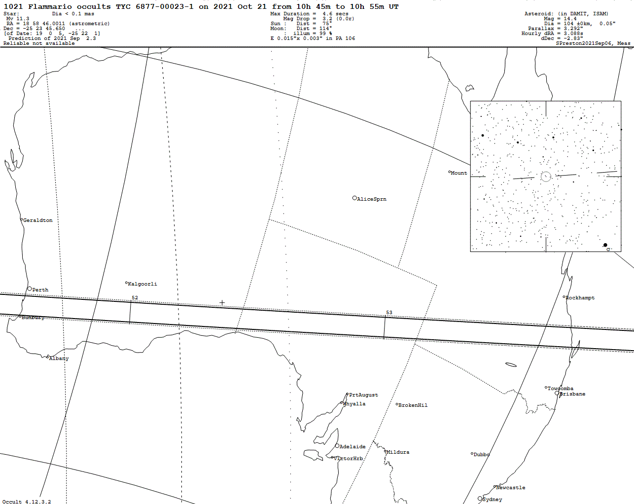 Flammario Update Map