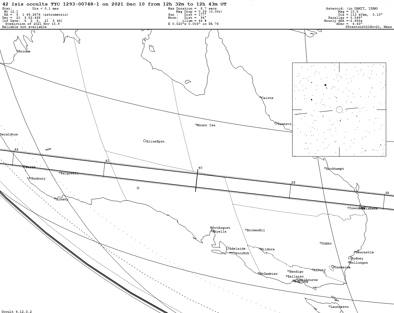 Isis Update Map