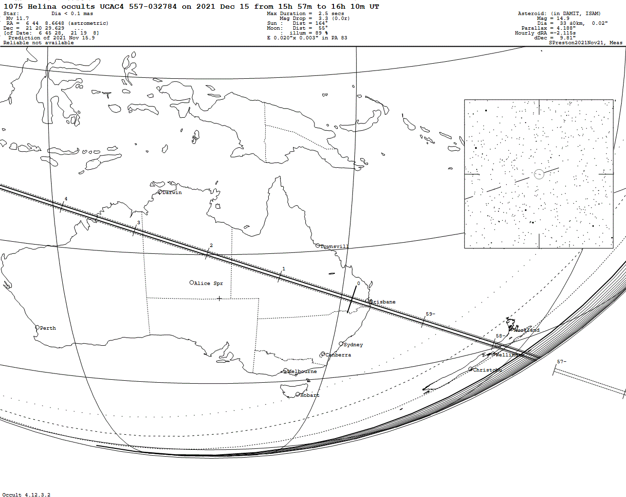 Helina Update Map