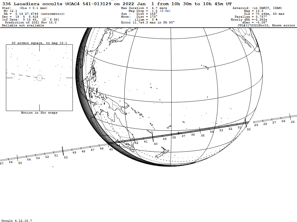 Lacadiera Update Map
