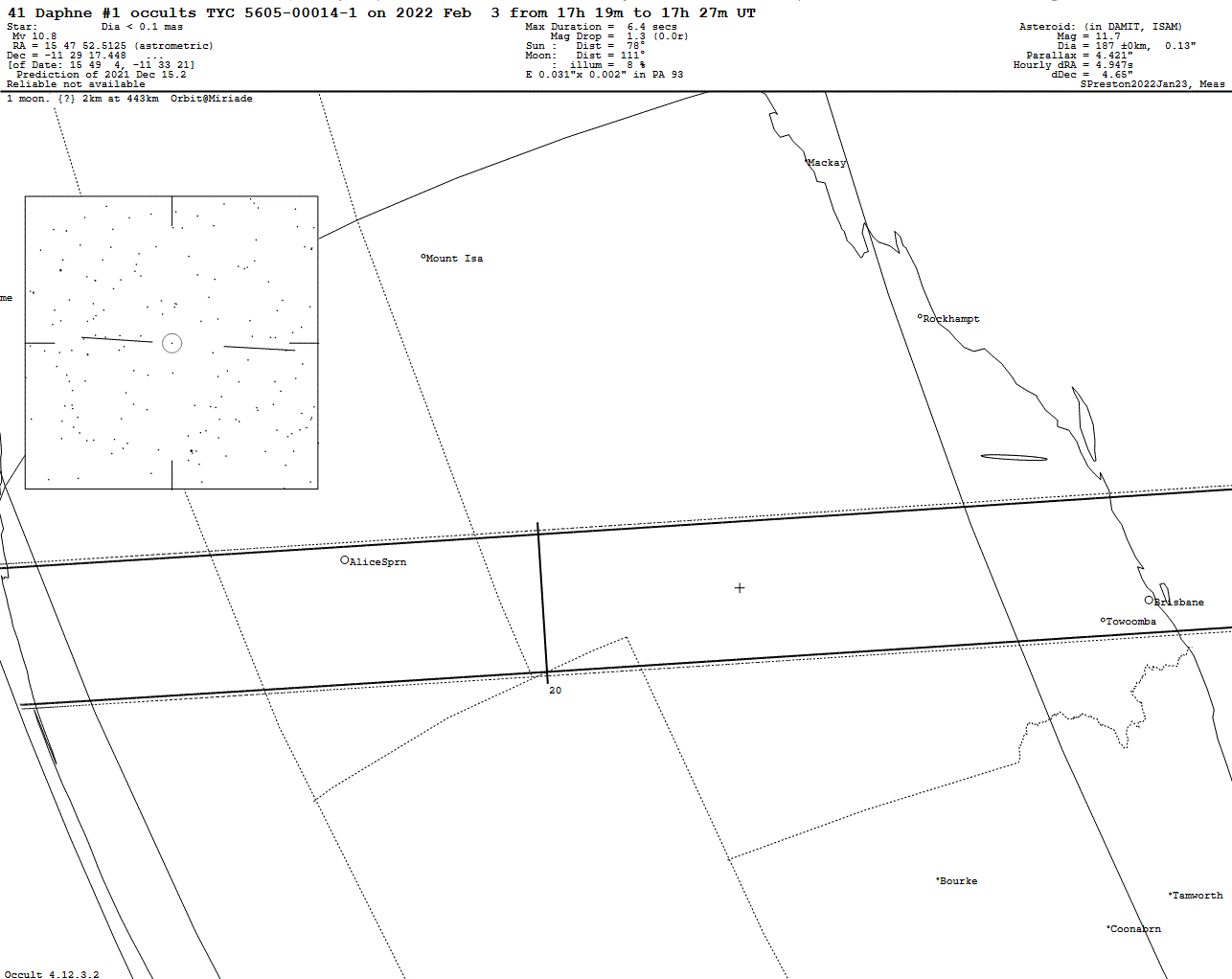 Daphne Update Map