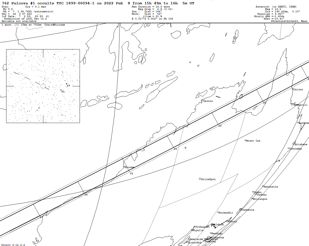 Pulcova Update Map