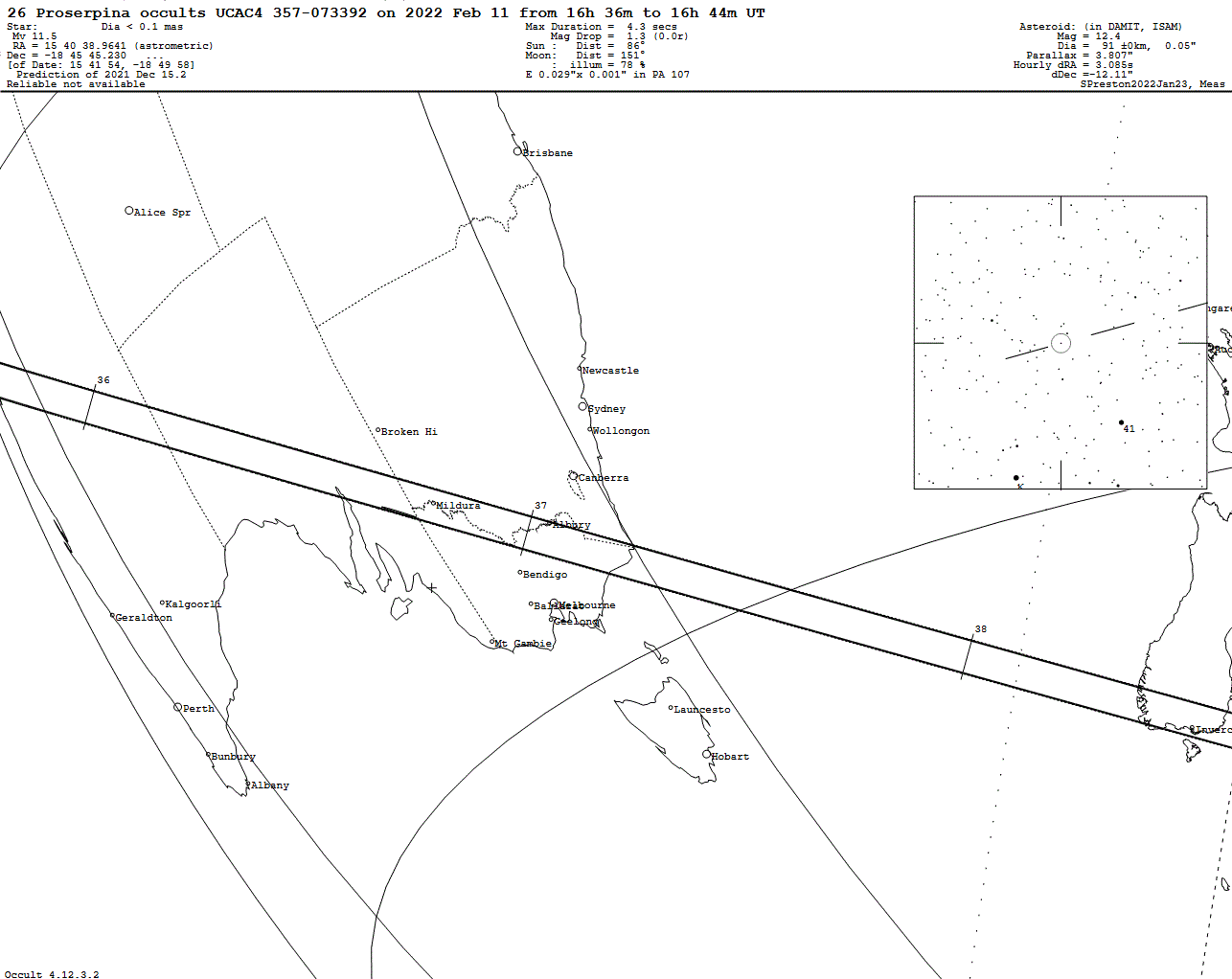 Proserpina Update Map