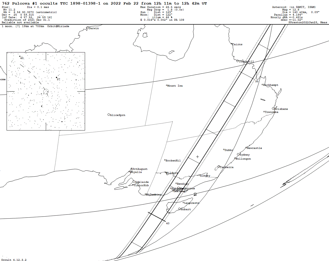 Pulcova Update Map