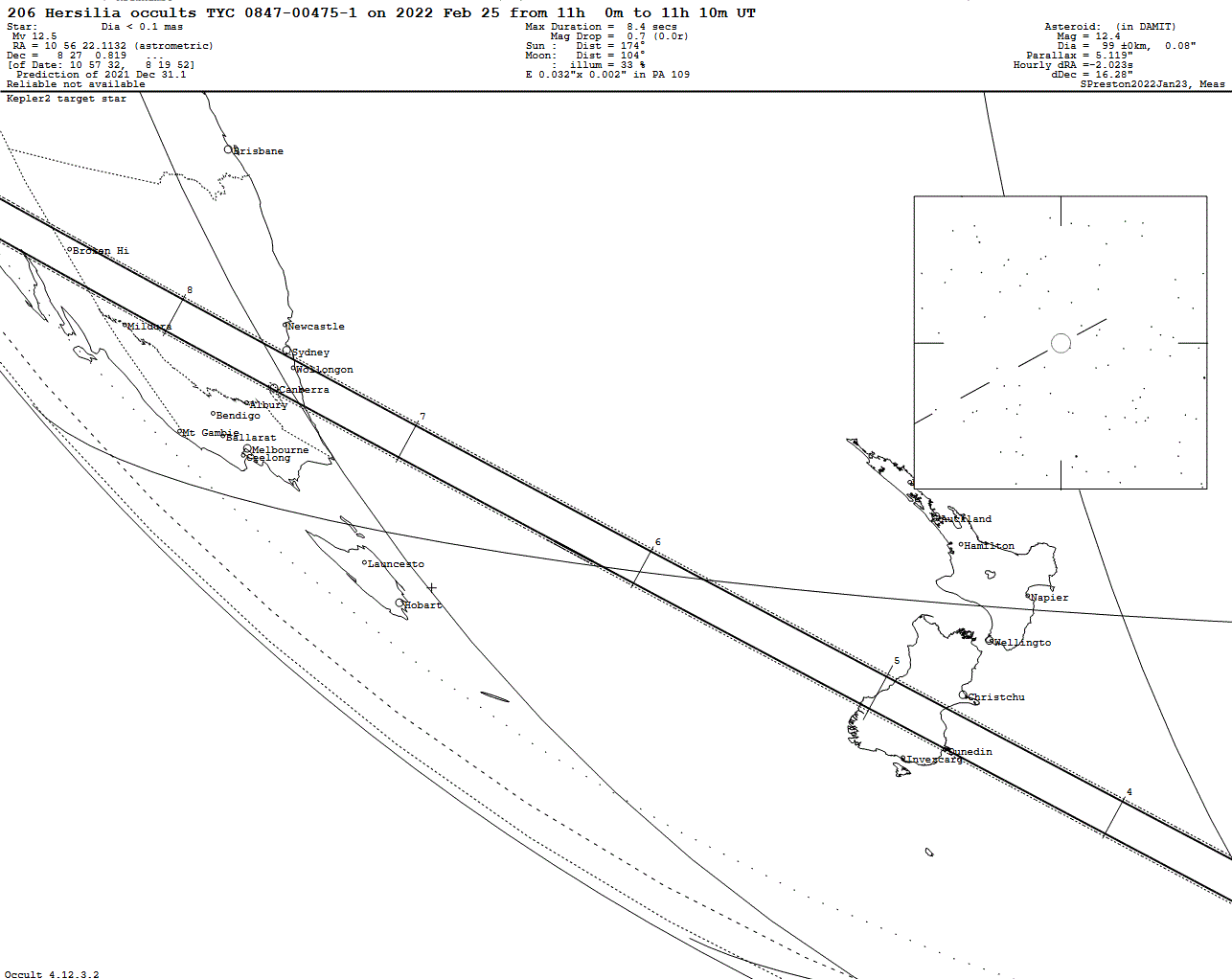 Hersilia Update Map