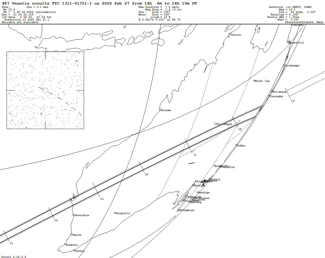 Venetia Update Map