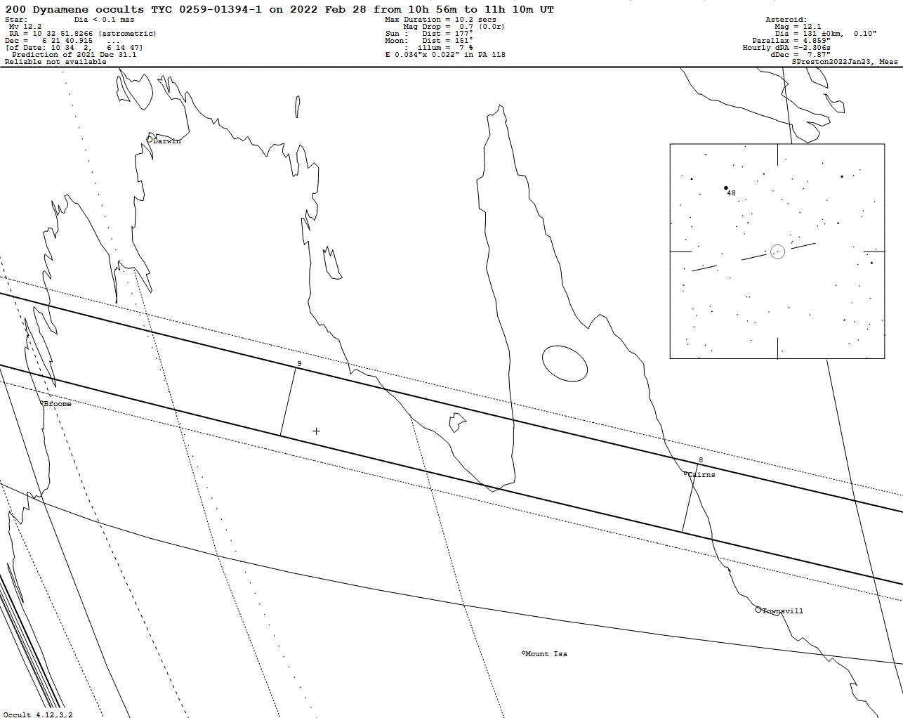 Dynamene Update Map