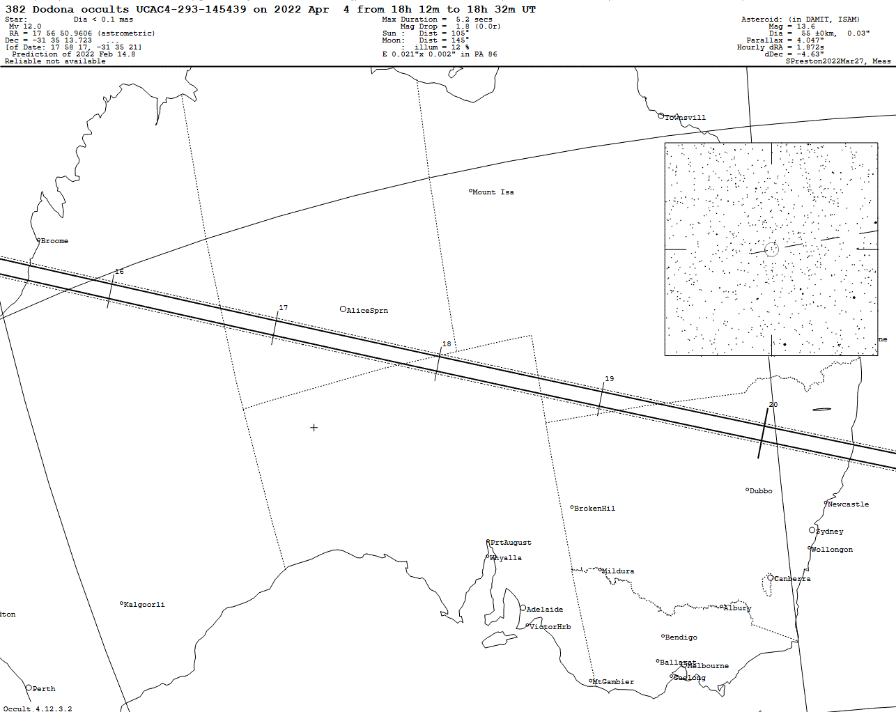 Dodona Update Map