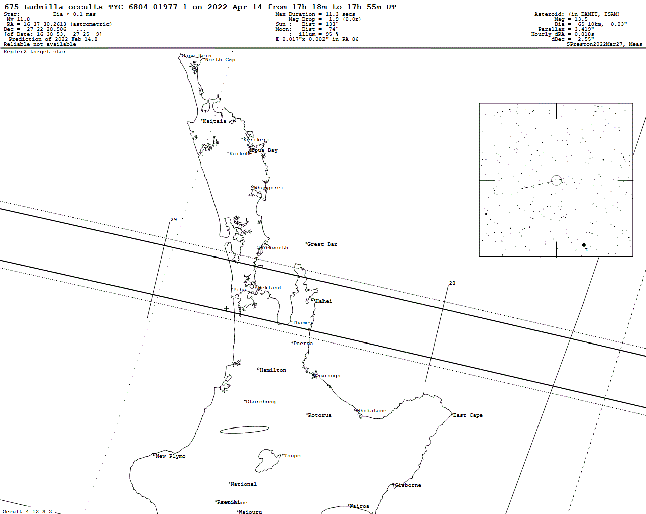 Ludmilla Update Map