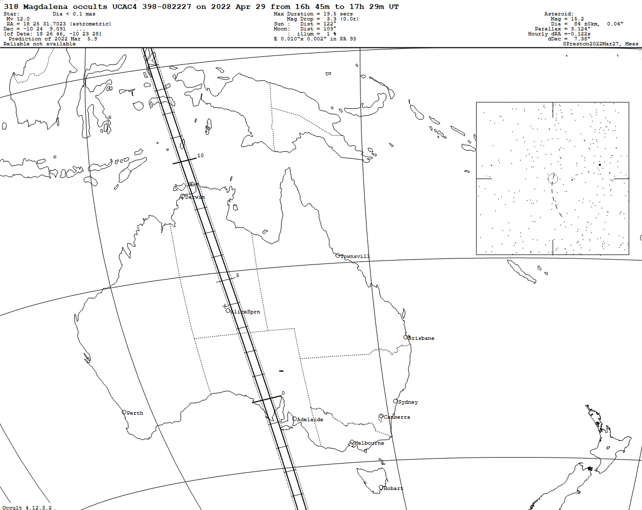 Magdalena Update Map