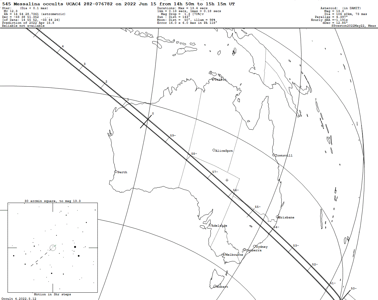 Messalina Update Map