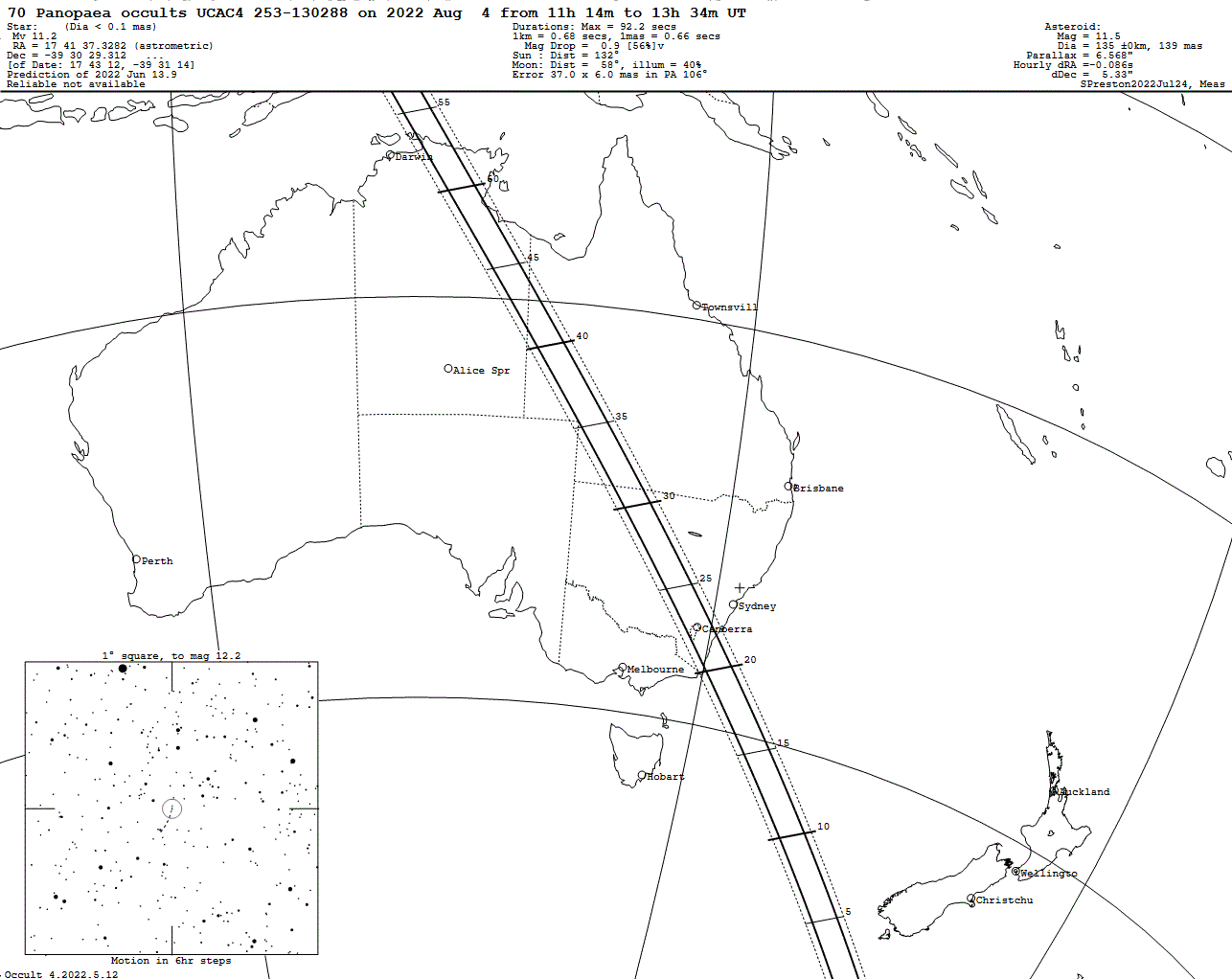 Panopaea Update Map