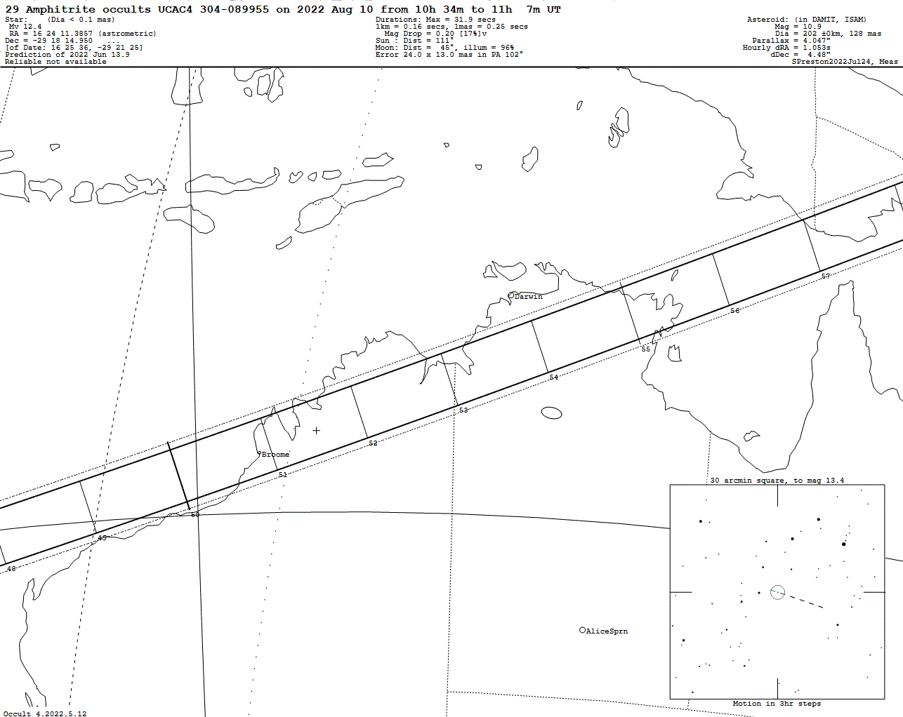 Amphitrite Update Map