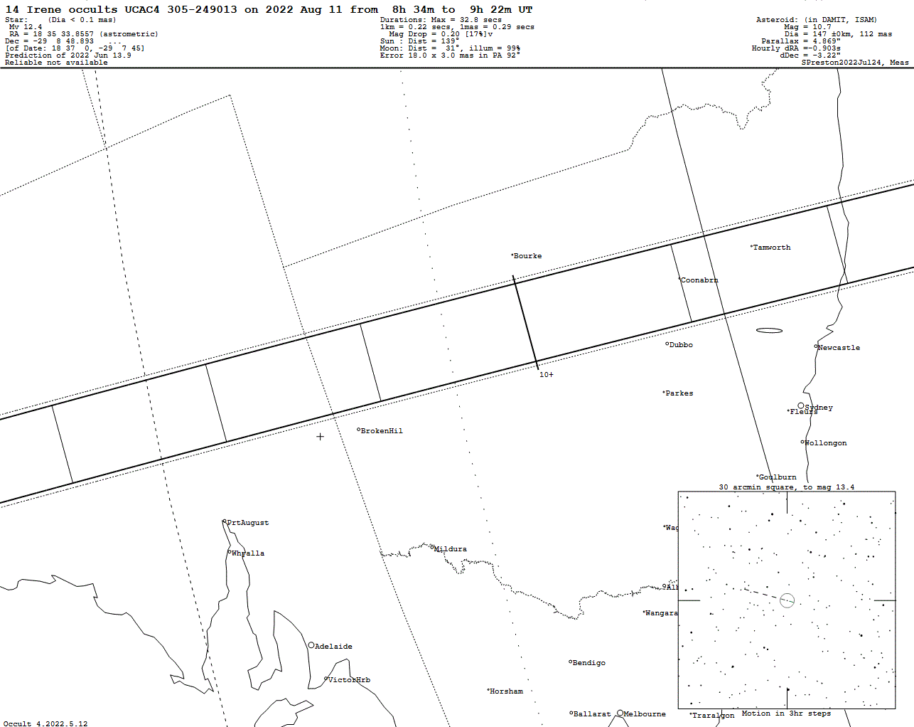 Irene Update Map