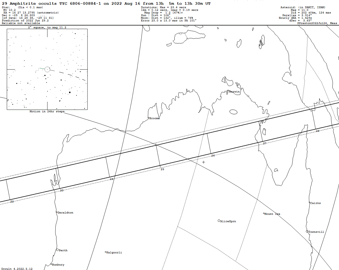 Amphitrite Update Map