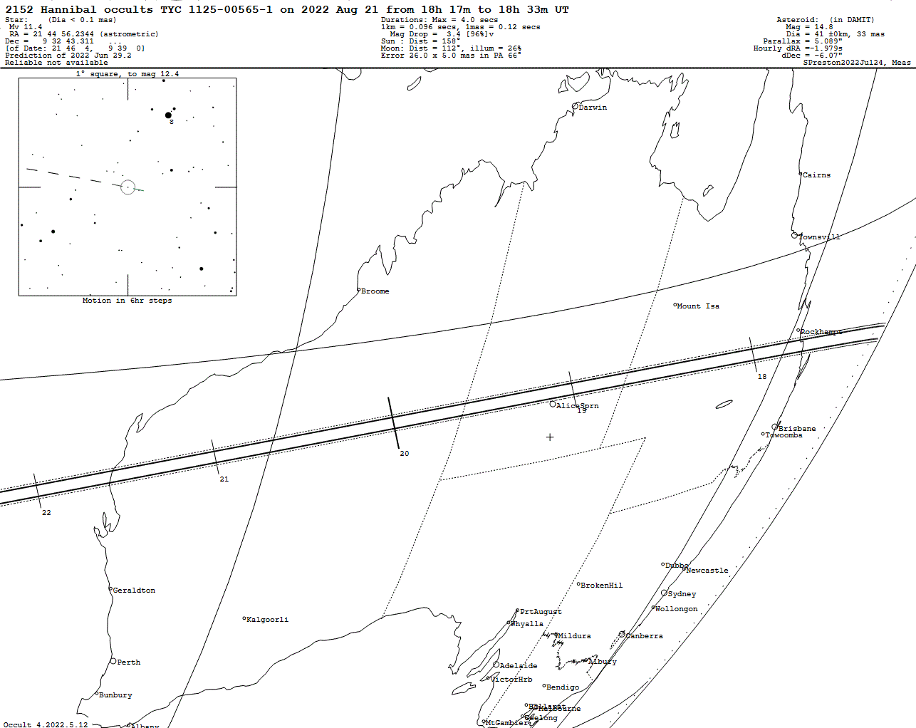 Hannibal Update Map