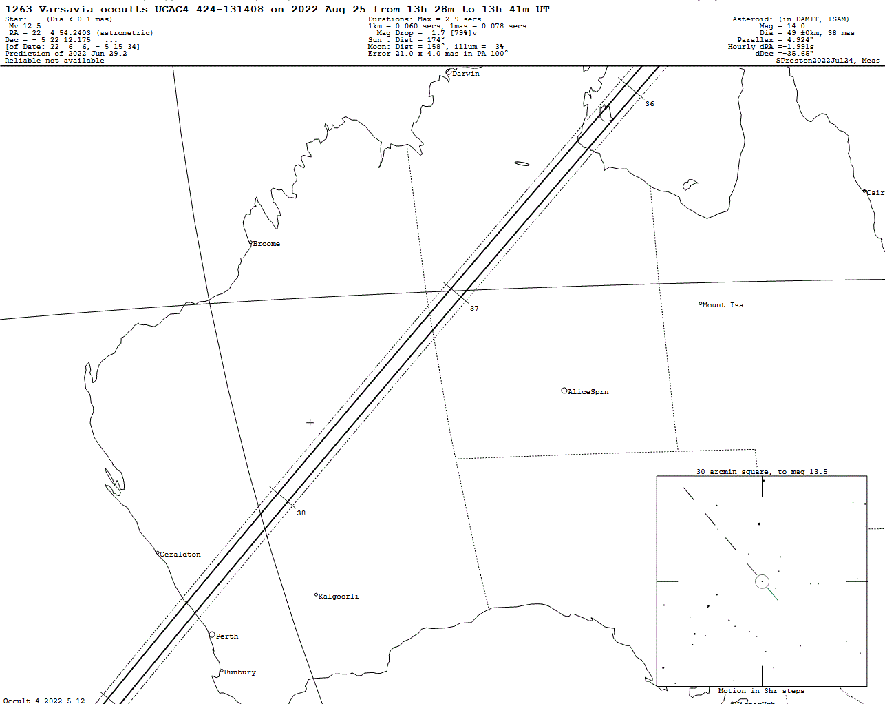 Varsavia Update Map