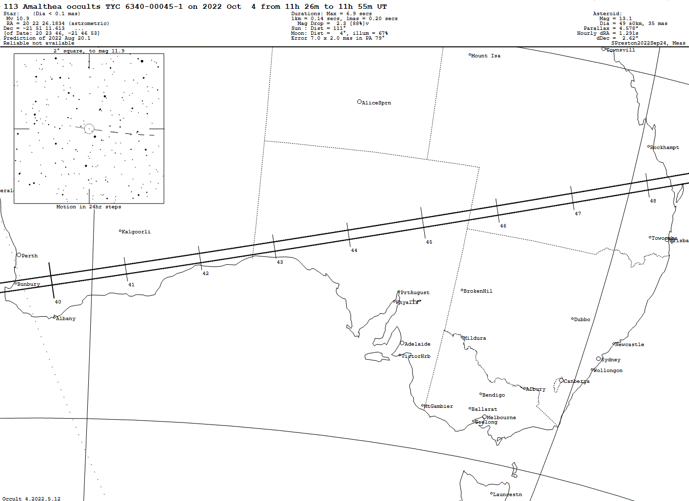 Amalthea Update Map