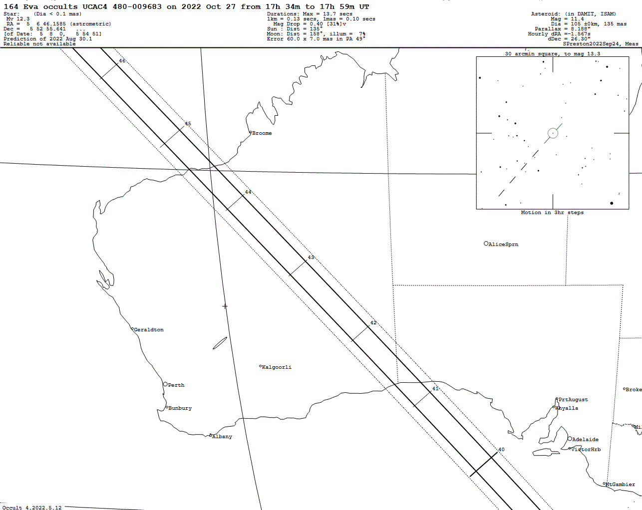 Eva Update Map