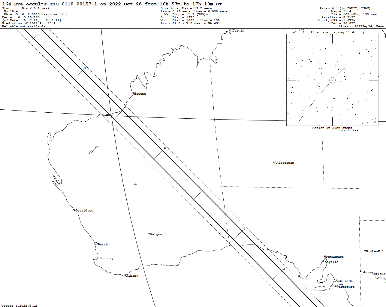 Eva Update Map