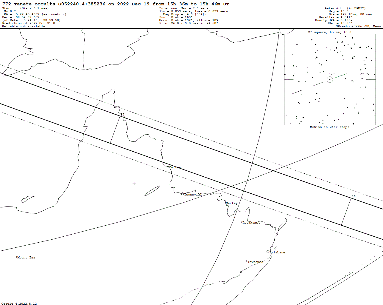 Tanete Update Map