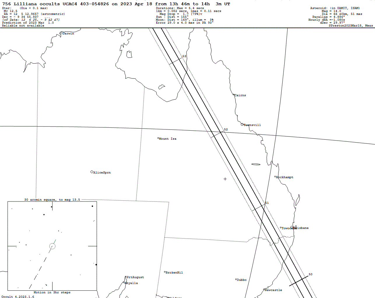 Lilliana Update Map