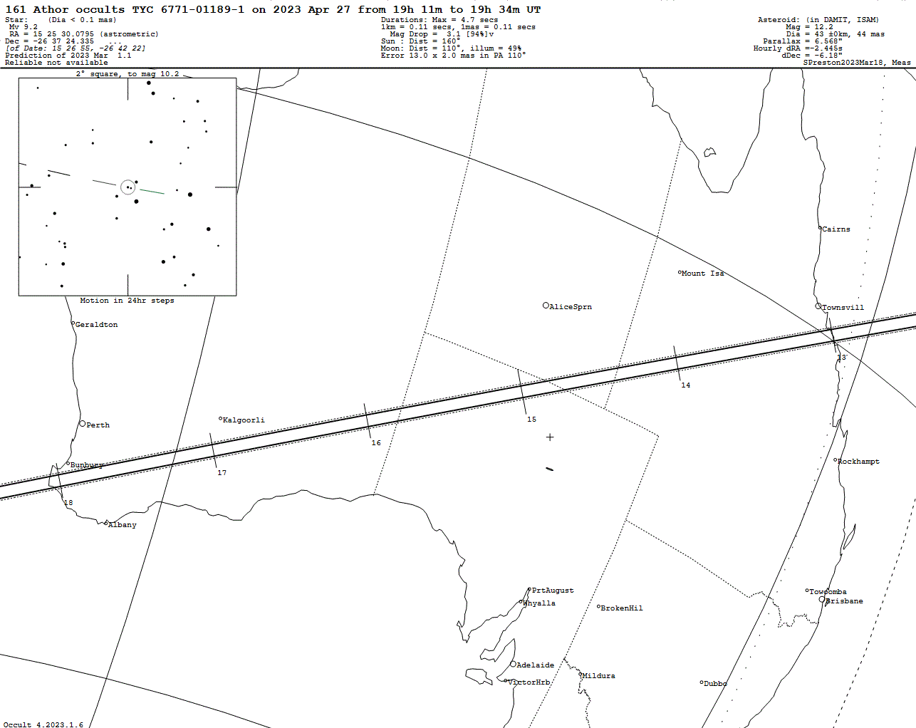 Athor Update Map