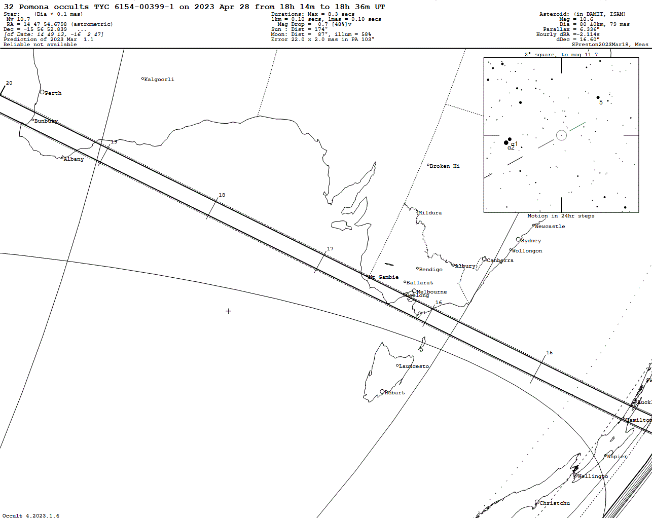 Pomona Update Map