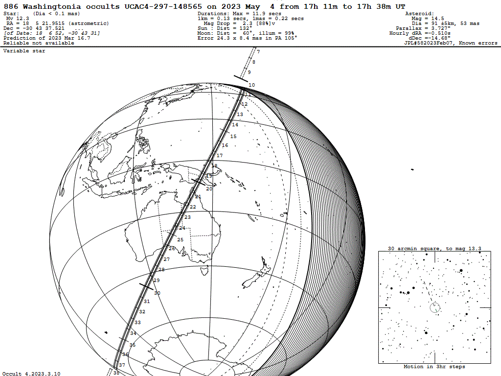 Washingtonia Update Map