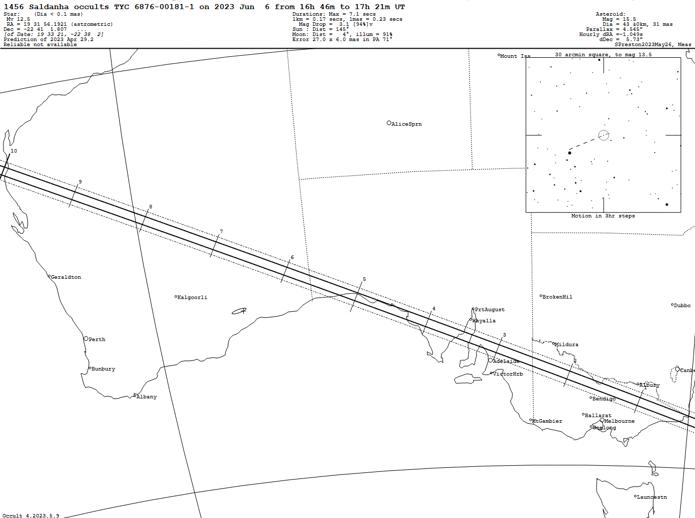 Saldanha Update Map