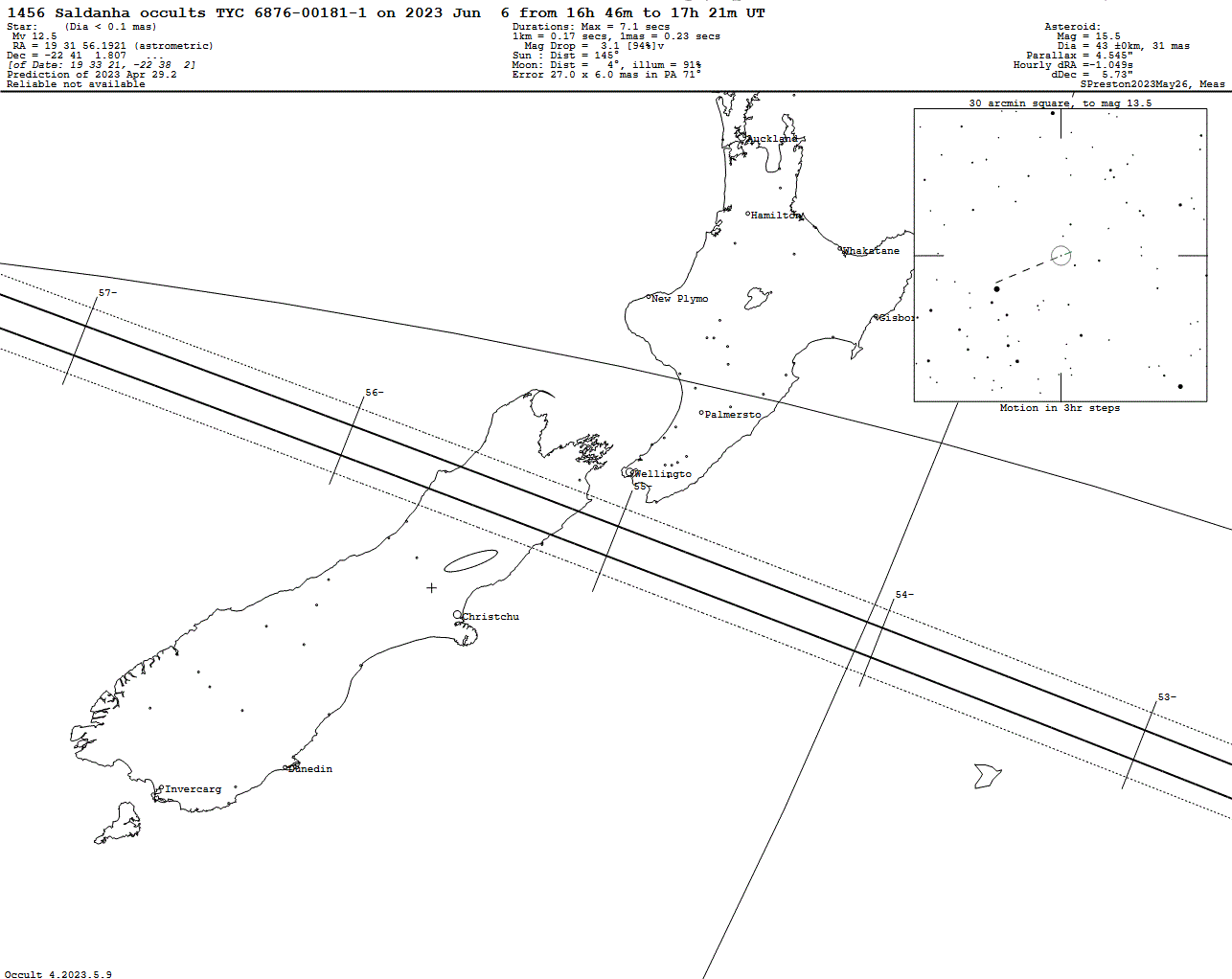 Saldanha Update Map