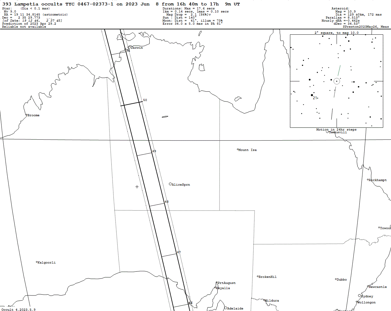 Lampetia Update Map