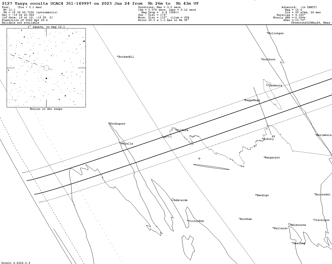 Tanya Update Map