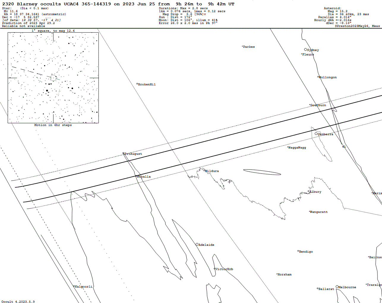 Blarney Update Map