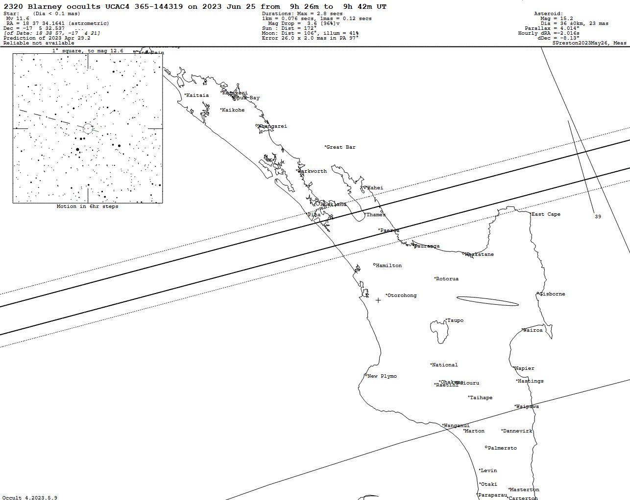 Blarney Update Map